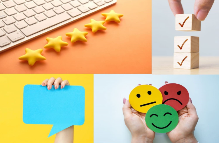 Images of rating symbols  