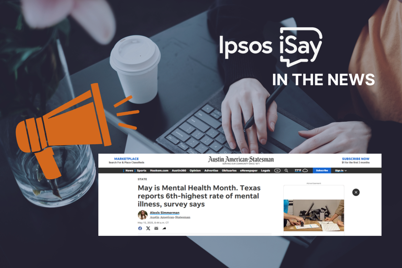 Ipsos iSay featured in Austin American-Statesman