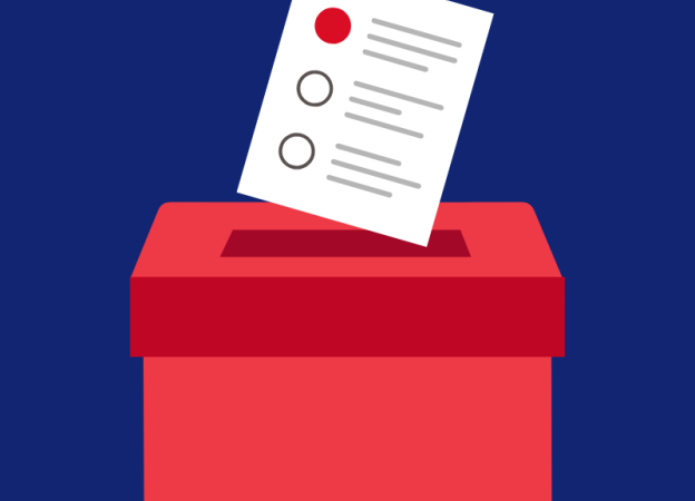 ballot box illustration