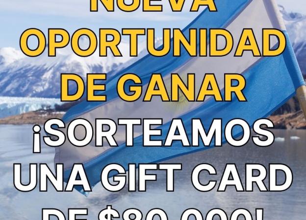 Hacé que tu voz se escuche y ganá. Sorteamos una gift card de $80.000