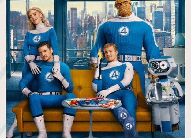 Imagen promocional de Los 4 Fantásticos: Primeros pasos. Crédito: Marvel Studios.