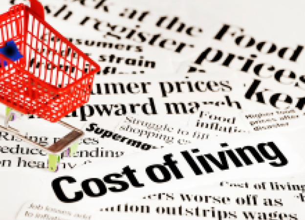 Cost of living second