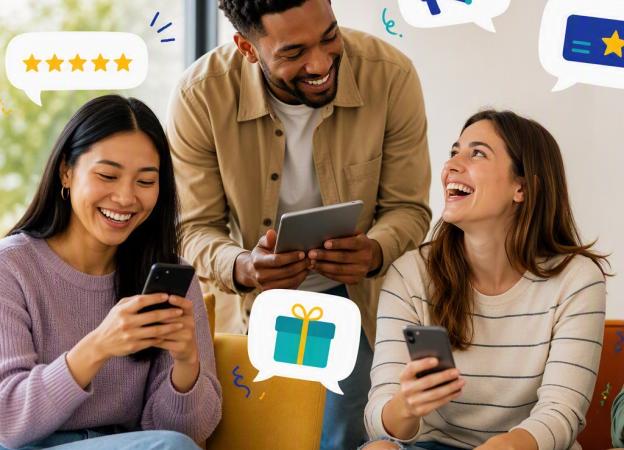 Ipsos iSay members sharing their opinions via studies and earning rewards.